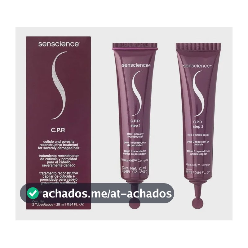 Kit Senscience C.p.r. Tratamento 2x25ml