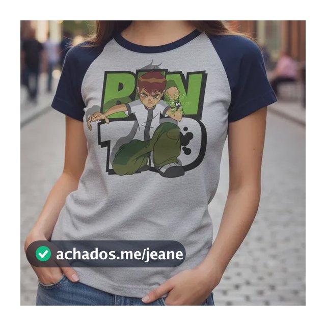 Blusa Baby Look Ou Camiseta Ben 10 Desenho Antigo Nostalgia