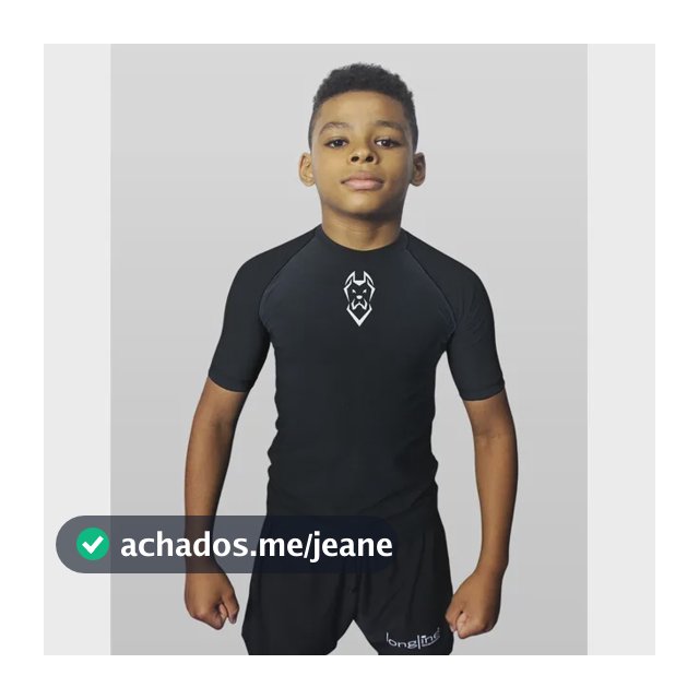 Camiseta Raglan Rash Guard Kids Infantil Kids Bjj Longline