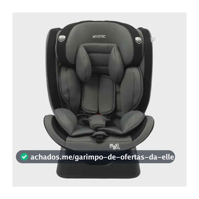 Cadeira Infantil Bebê Conforto 0-36kg Mystic Cinza Maxi Baby