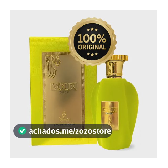 Perfume Voux Zingy Paris Corner 100 Ml