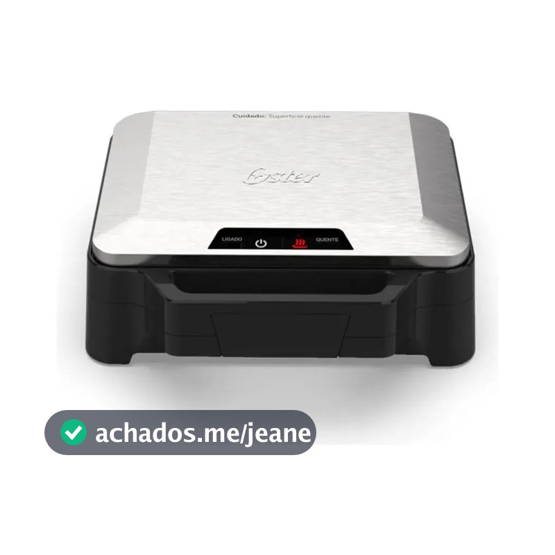 Sanduicheira Oster 220V 1000W Multiuso Inox OSAN500