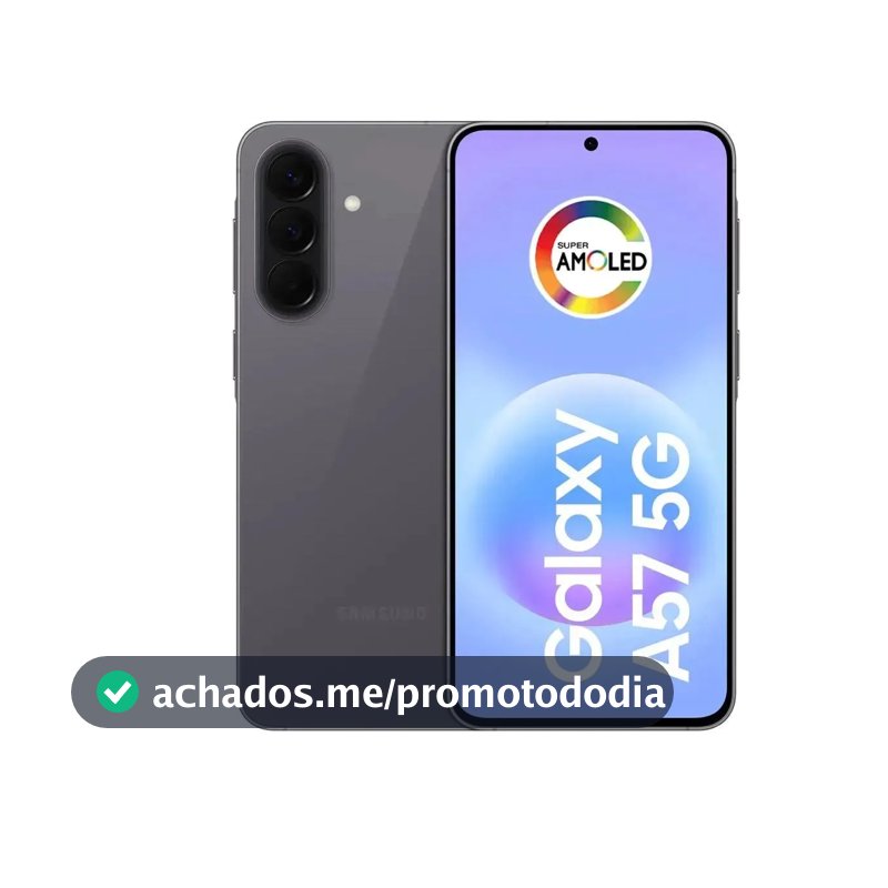Celular Samsung Galaxy A57 256gb cinza