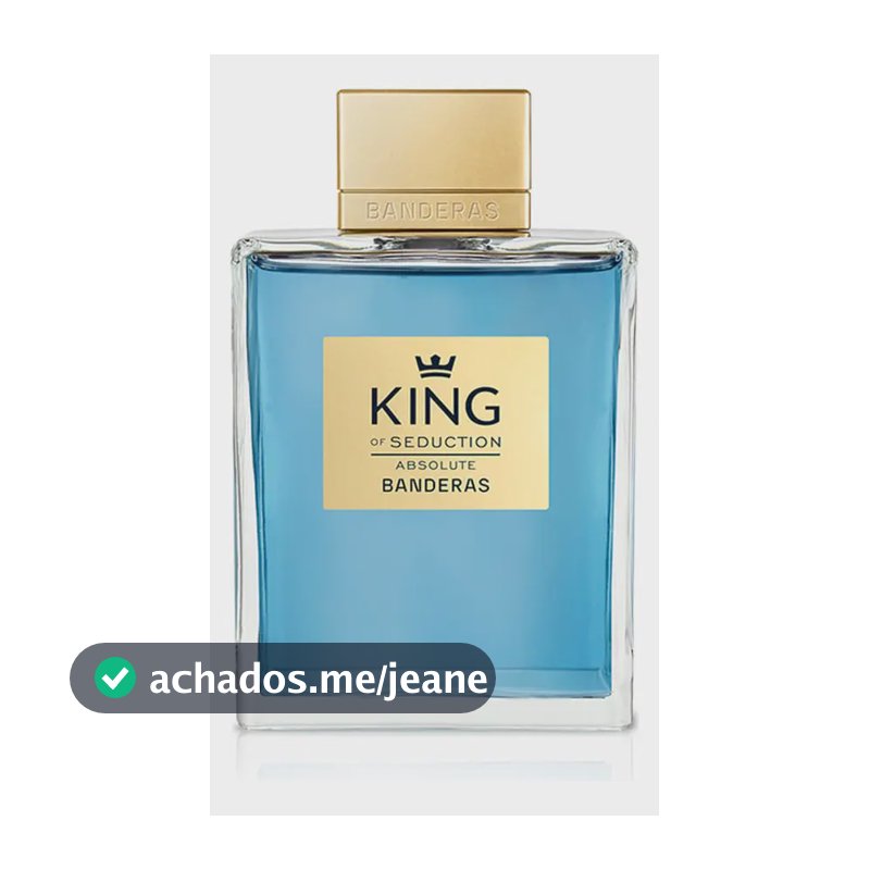 Perfume Banderas King of Seduction Absolute Eau de Toilette 200 ml Masculino