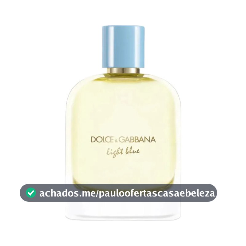 Dolce&gabbana Light Blue For Men Eau De Parfum 100ml