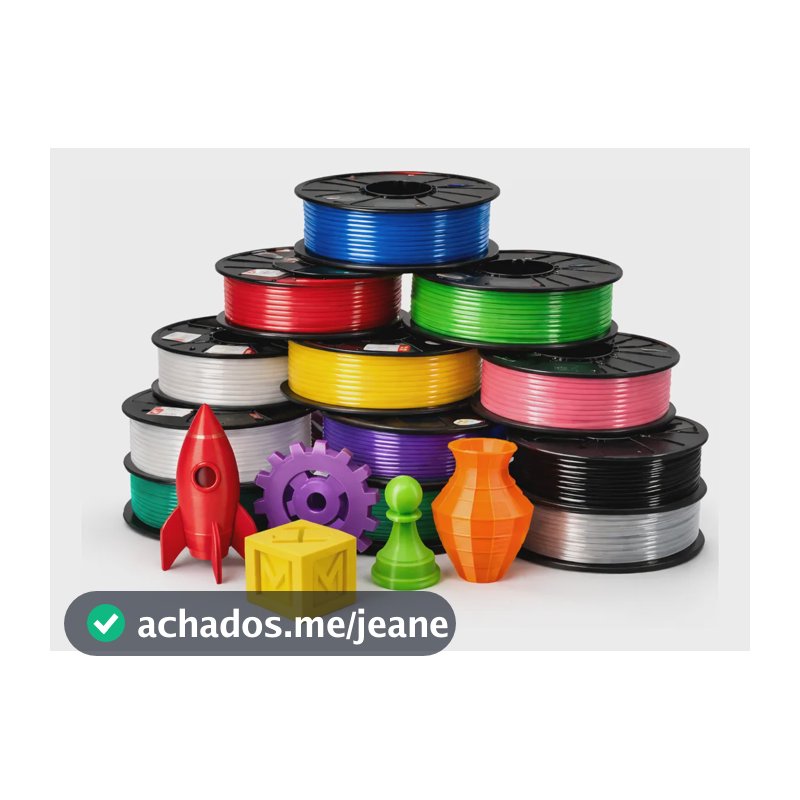 Filamento Impressão 3d Pla 1kg - Cor Aleatória