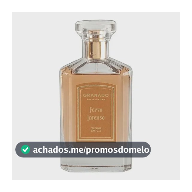 Fervo Intenso Vintage Granado Parfum - Perfume Unissex 75ml