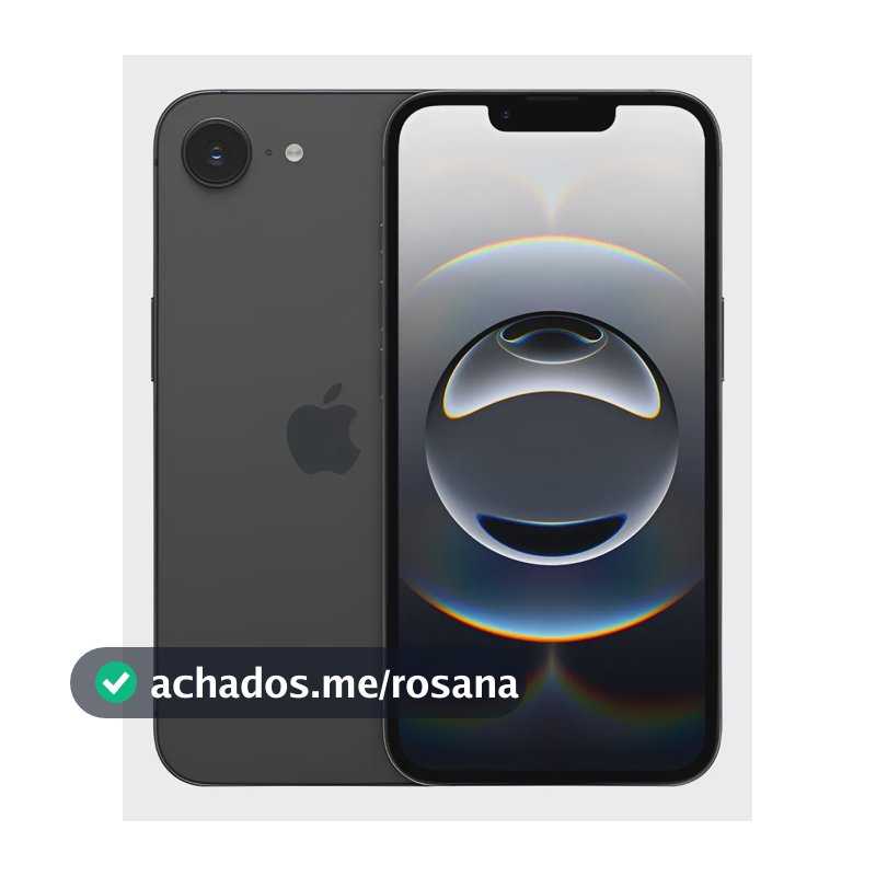 iPhone 16e (128 GB) - Preto - Distribuidor Autorizado