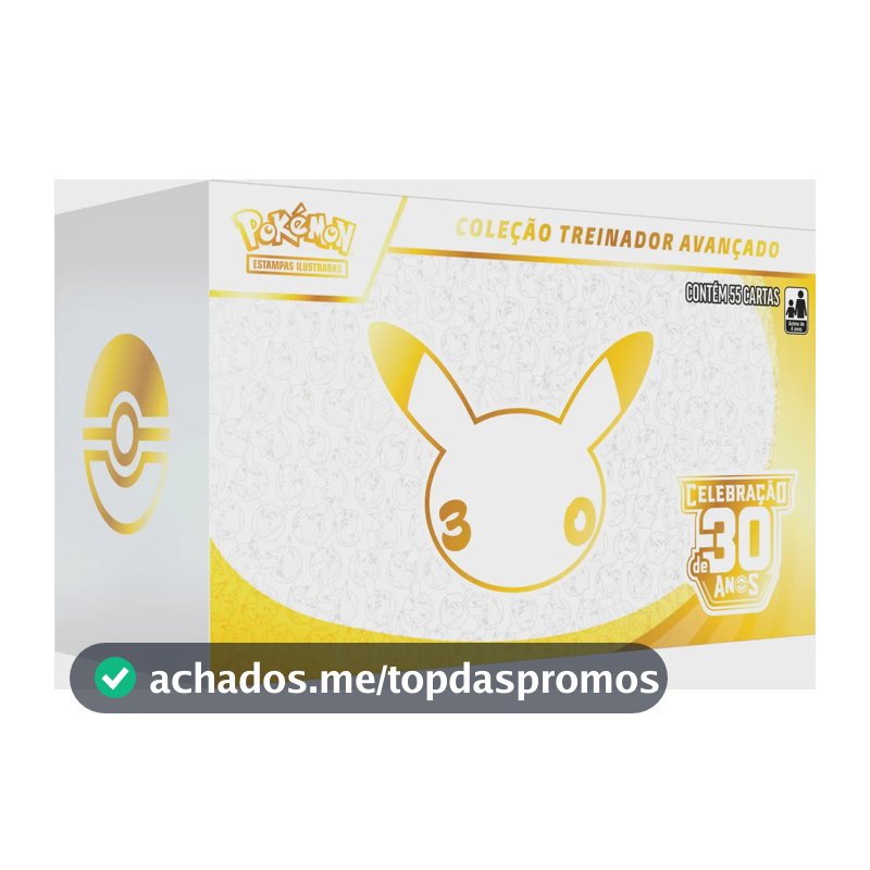 Pokémon Etb Celebração De 30 Anos  Treinador Avançado