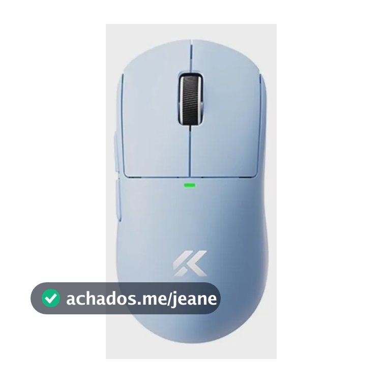 Mouse Gamer Mchose A5 V3 Ultra Sem Fio Paw3395 26k Dpi Azul-celeste