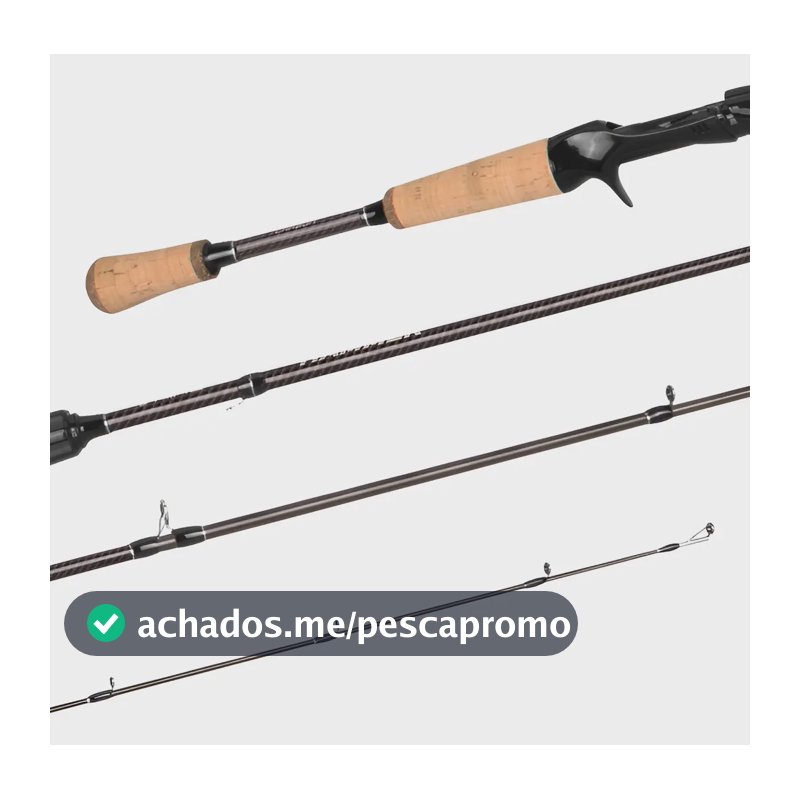 Vara Carretilha Saint Hammer 5'8 1,73m 10-25lb Im8 4 Partes