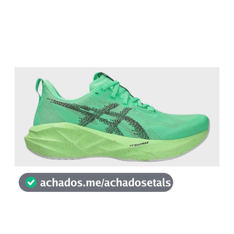 Tênis Asics Novablast 5 Masculino Verde Liso 42 Br