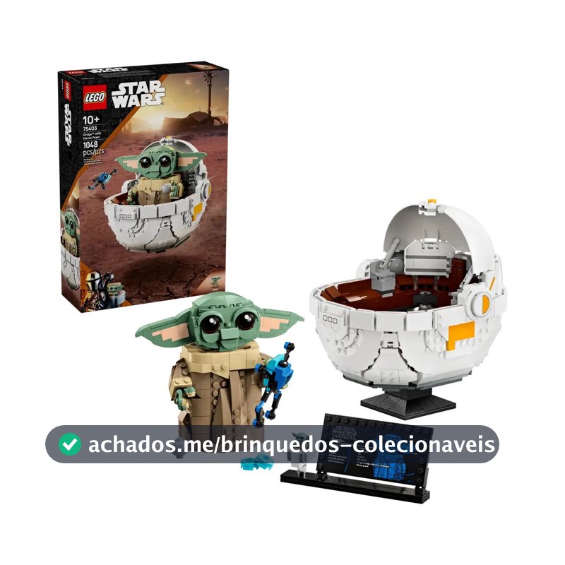 LEGO 75403 Star Wars™ - Grogu™ com berço Hover
