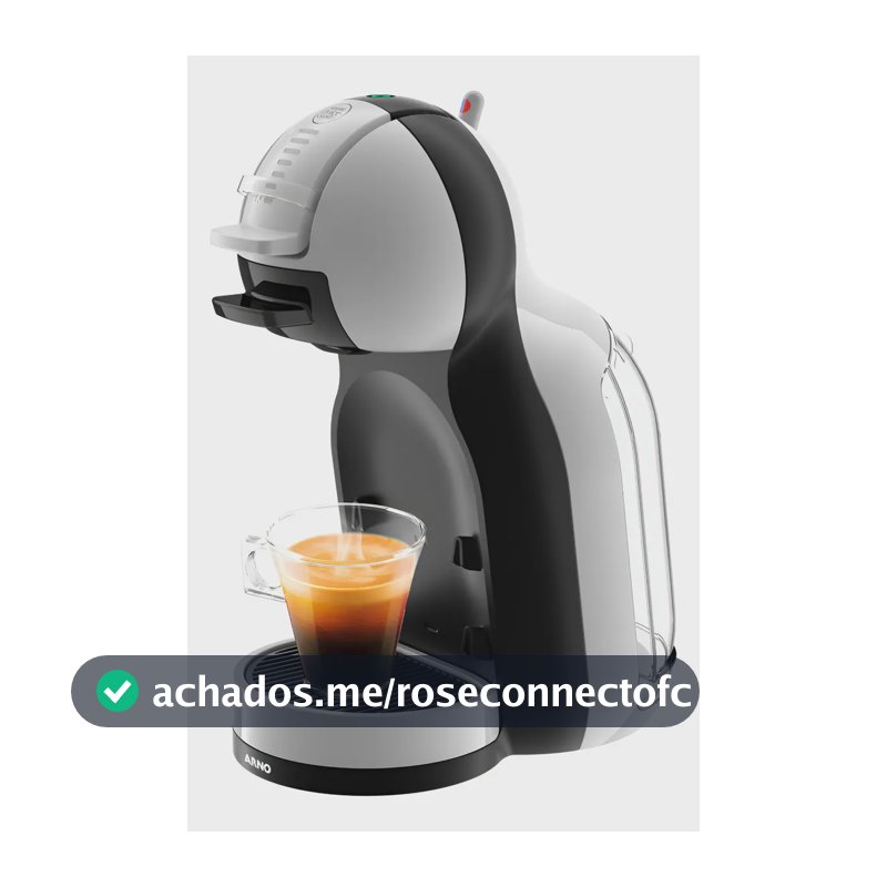 Cafeteira Nescafé Dolce Gusto Mini Me Cinza E Preta 110v Cor Preto