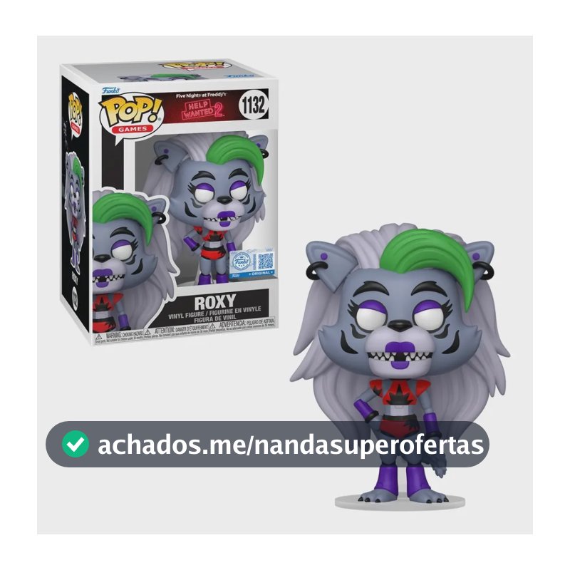 Boneco Funko Pop! Five Nights At Freddy's 2 - Roxy Com Chase