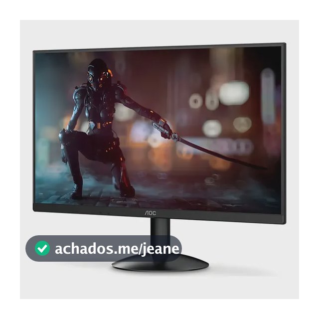 Monitor Gamer Aoc Série B30 21.5'' Full Hd Gaming 120hz 1ms 22b30hm23 Cor Preto 127/220v