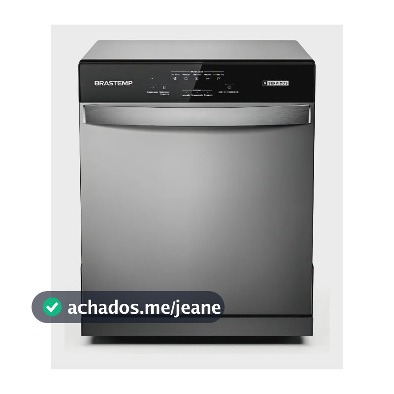 Lava Louças Brastemp 8 Serviços Cinza - Blf08bs