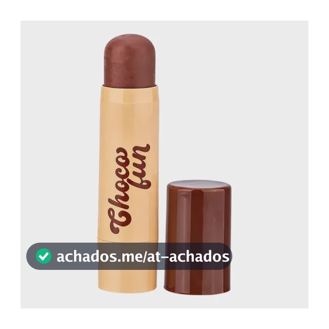 Contorno Facial Em Bastão Stick Choco Fun Fenzza Cremoso