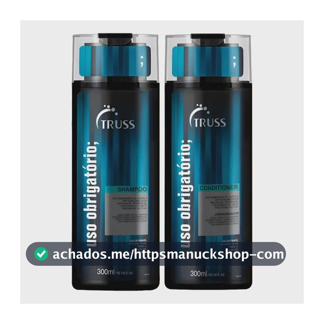 Kit Truss Uso Obrigatório; Shampoo + Condicionador 300ml