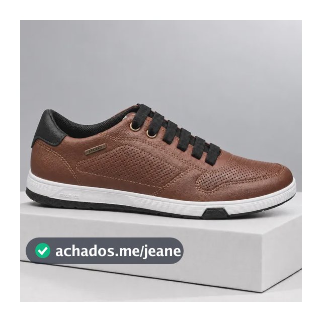 Sapatênis Pegada Microfibra Conforto Masculino Oferta 170428