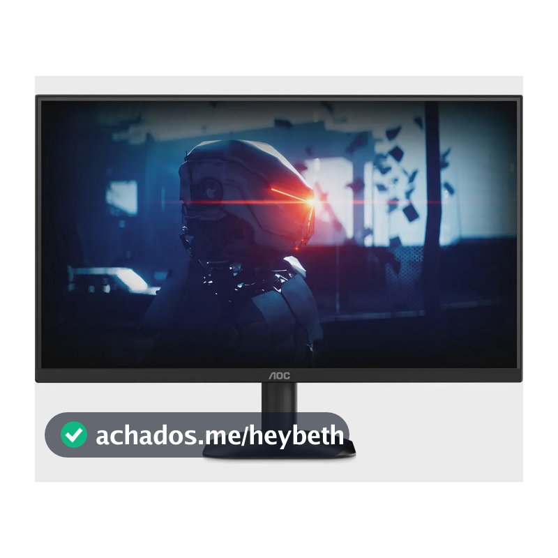 Monitor Gamer Aoc 22'' 22b35hm23 120hz 1ms Hdmi Vga Full Hd Preto 127/220v