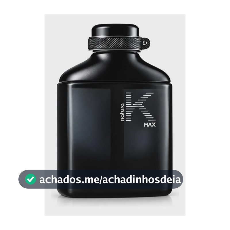 Natura K Max Deo Parfum 100 ml Para Homem