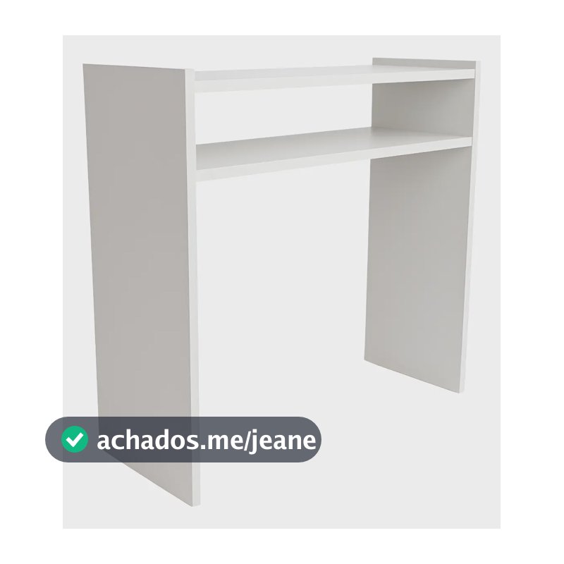 Mesa Para Manicure Iniciante Organizador Esmaltes Resistente Branco