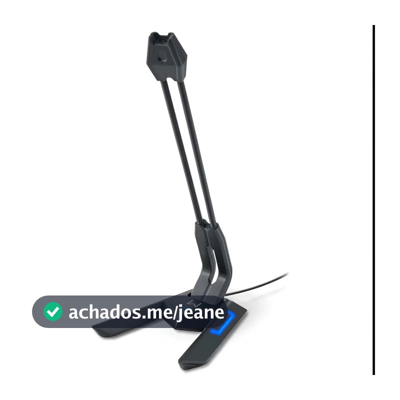 Microfone Gamer Multilaser Ph255 Warrior Olier