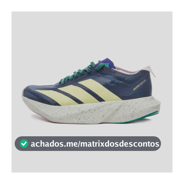 Tênis Feminino Adizero Drive Rc adidas Azul Liso 36 Br