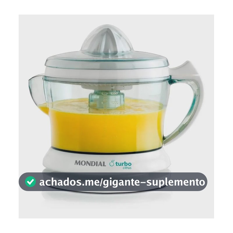 Espremedor Turbo Citrus, Mondial, 25W - E-01
