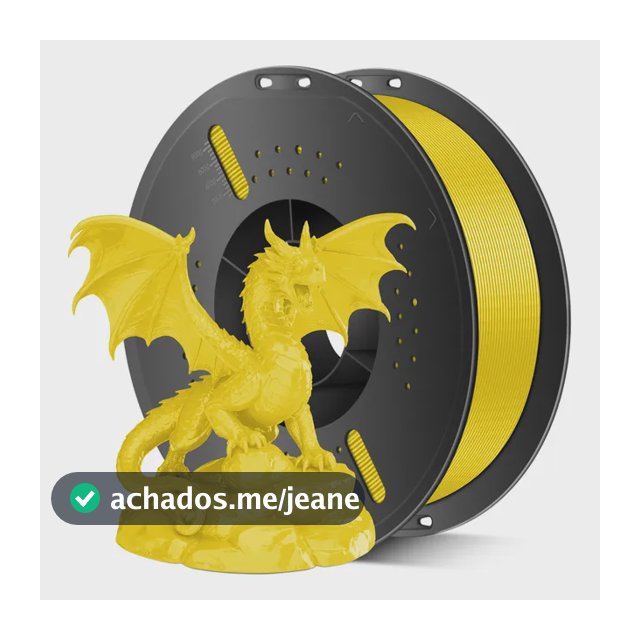 Futur 3d Filamento Pla Premium 1,75mm 1kg Cor Amarelo Amarelo