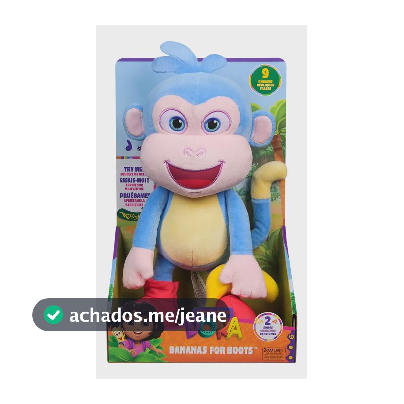 Pelucia Botas Interativa - Dora A Aventureira Sunny 4798