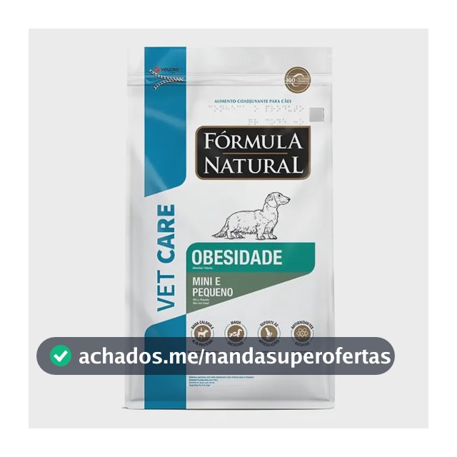 Vet Care Obesidade 2 Kg Fórmula Natural Para Cães