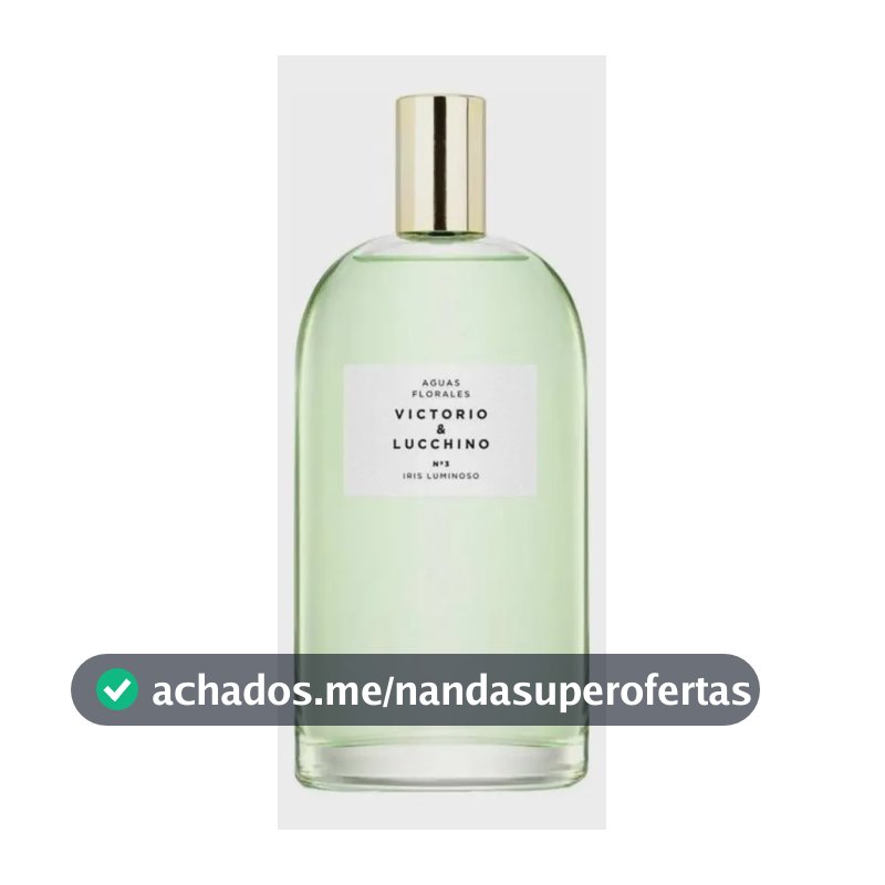 Perfume feminino Águas Florales Nº3 Iris Luminoso Eau de Toilette 150 ml Victorio & Lucchino