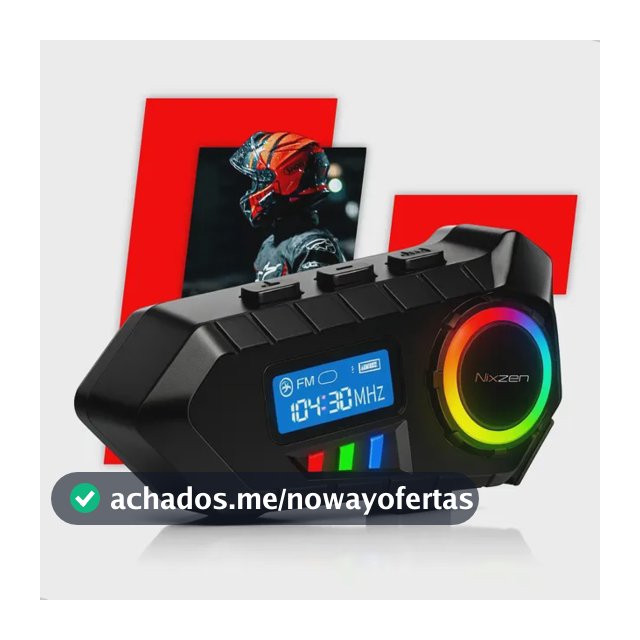 Fone De Ouvido Capacete Bluetooth Moto Comunicador Sem Fio Lançamento Com Visor Fm Microfone Rgb Headset Wireless Nixzen