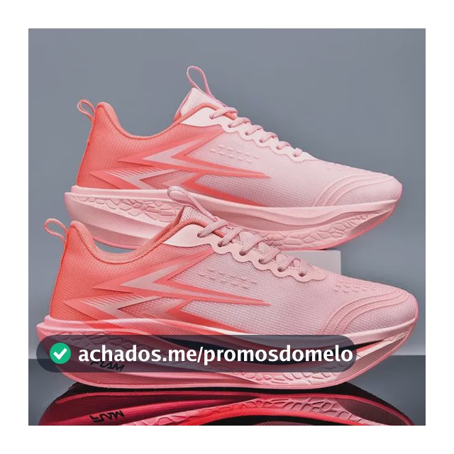 Novos Tênis De Corrida Com Absorção De Choque1 Calçados Espo Rosa 45 European Union