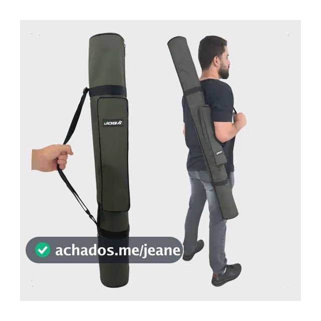 Bolsa Porta Varas Pesca Jogá Bolso Lateral - Várias Medidas