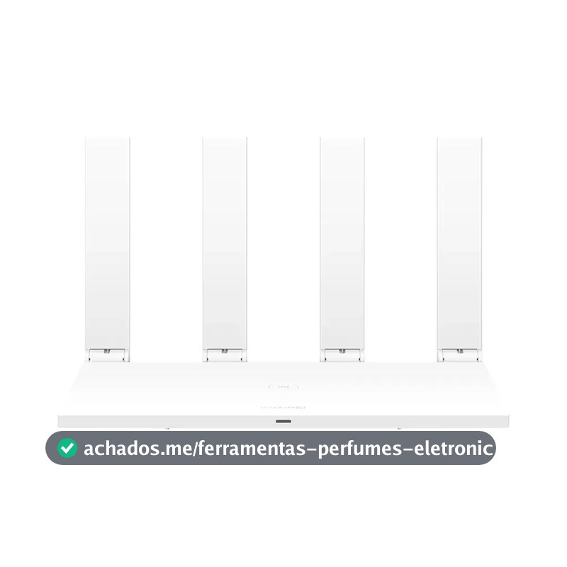 Roteador HUAWEI WiFi AX2S 5 GHz Wi-Fi 6 HarmonyOS Mesh+ EasyMeshVisualização de Diagnósticos do Wi-Fi Controle Parental Branco