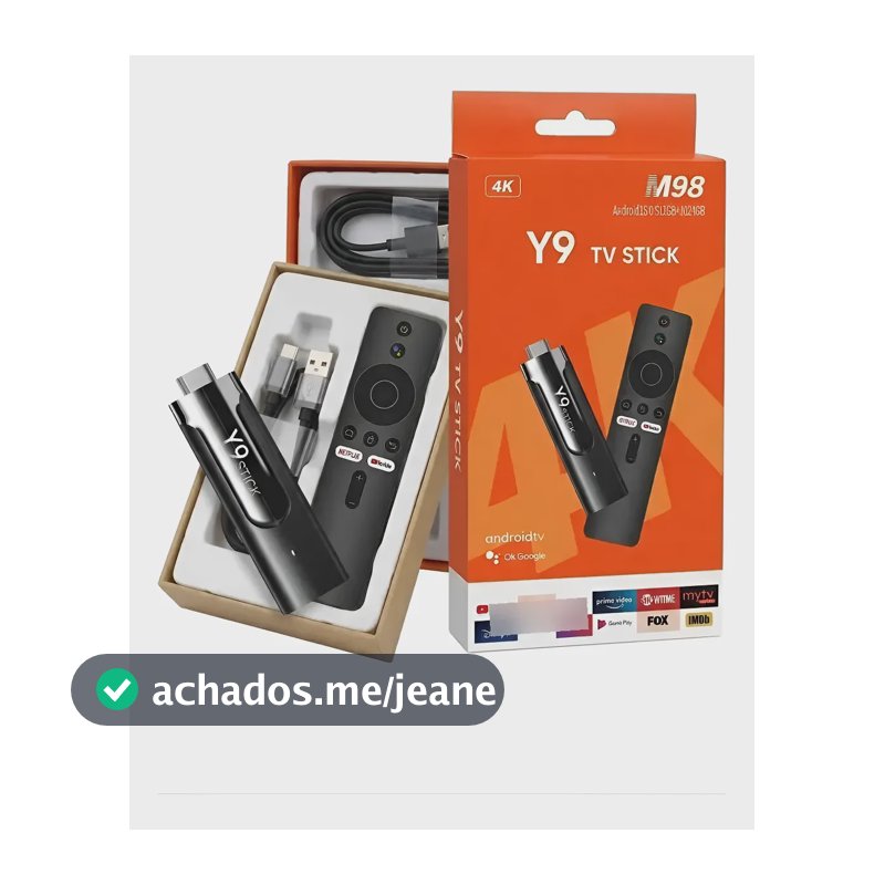 Tv Box Y9 Android Tv Stick 11 4k Youtube Netflix Original