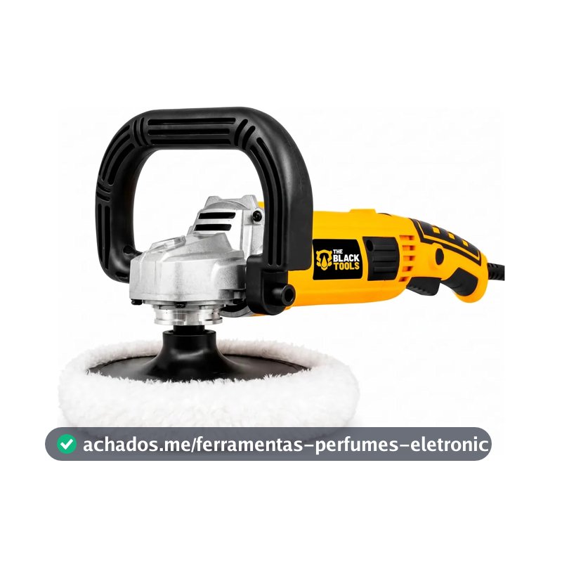 Politriz Angular Automotiva 7" Polegadas 1200w Profissional Bpa1200 The Black Tools