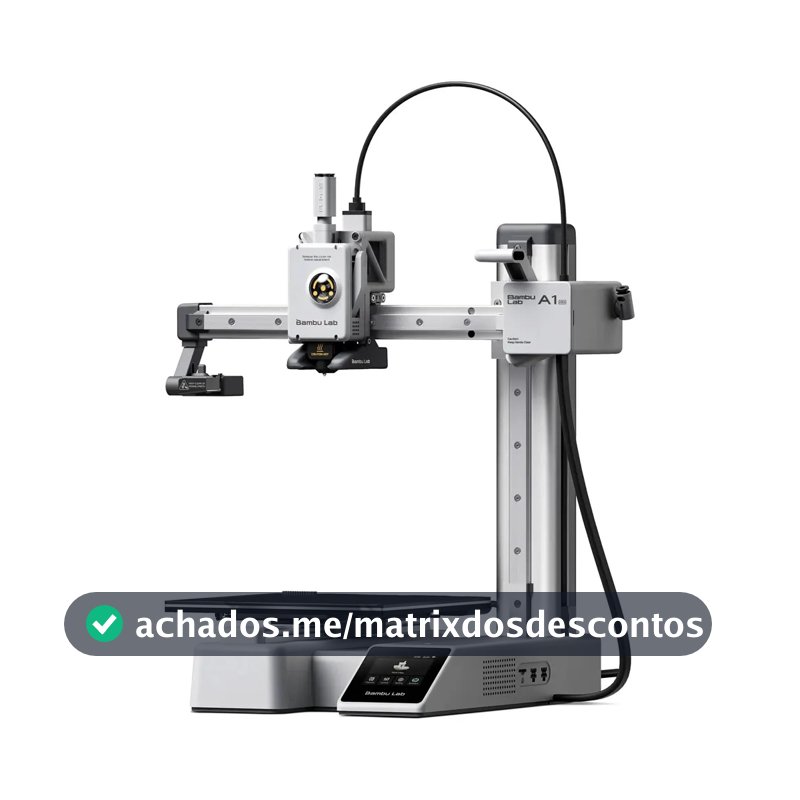 Impressora 3D Bambu Lab A1 Mini Alta Velocidade - A1M