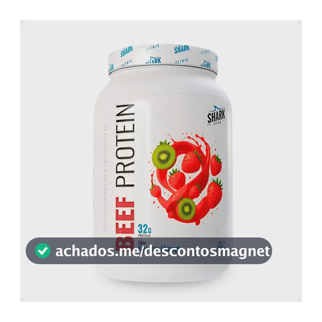 Proteína Isolada Beef Protein 900g Shark Pro Zero Lactose