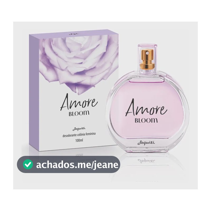 Colônia Feminina Amore Bloom 100 Ml Jequiti