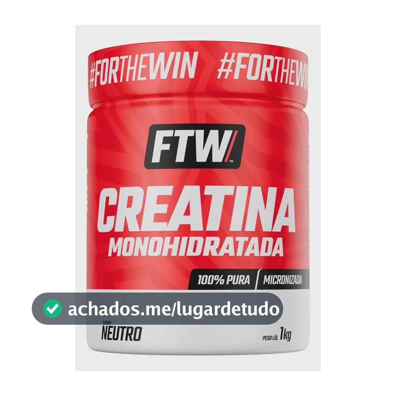 Creatina FTW em pó Sem sabor x 1kg