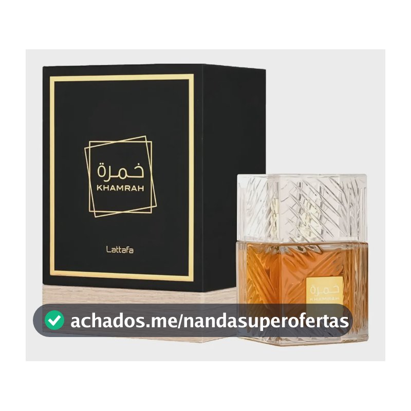 Perfume Árabe - Lattafa Khamrah 100ml - (perfume Original)