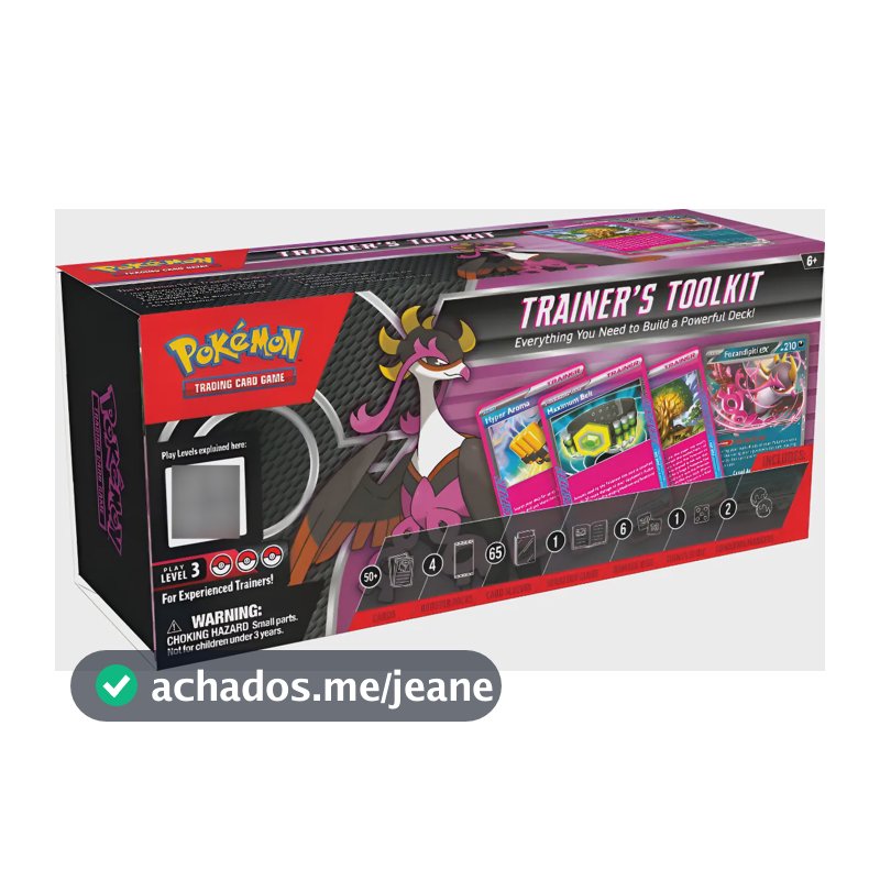 Jogo de Cartas Colecionáveis Pokémon TCG: Trainers Toolkit em Inglês Galápagos