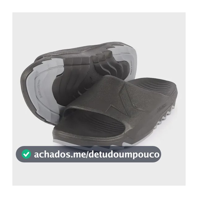 Sandália Kenner Makho Preto/cinza Liso 41