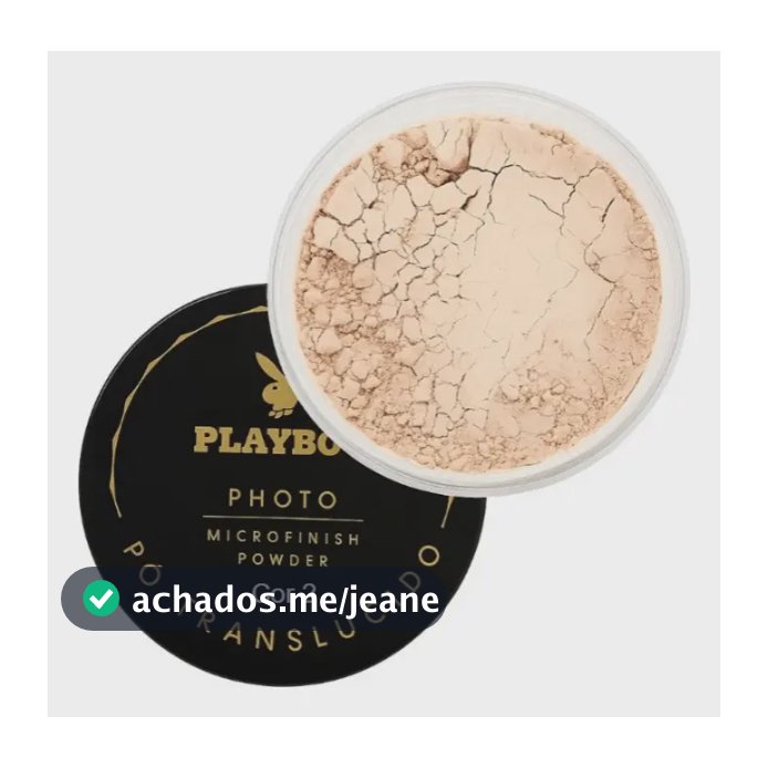 Pó Solto Translúcido Photo Microfinish Powder Playboy Cor 02