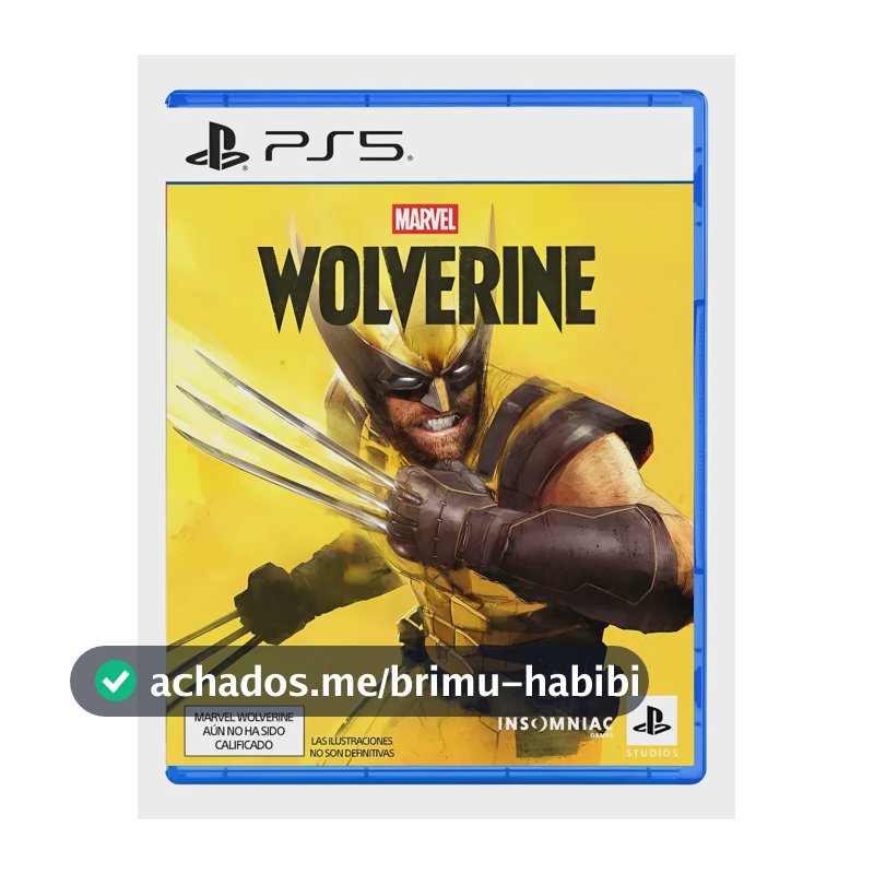 Jogo Marvel's Wolverine Para Playstation 5 (físico)