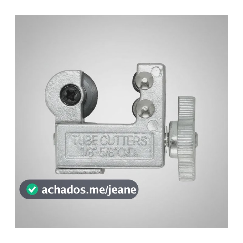 Mini Cortador de Tubos 1/8 a 5/8 Cobre E Alumínio